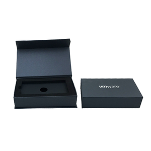 Custom Design Luxury Cell Phone Cardboard Packaging Black Paper Package <b>Empty</b> Mobile Phone <b>Box</b> - Product Image 3