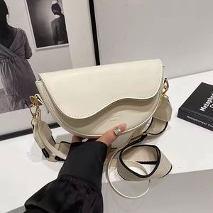 Sac à main bandoulière deux pièces tendance et polyvalent collection printemps été 2026 en cuir PU pour femme - Product Image 3
