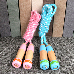 Bán chạy nhất có thể điều chỉnh chiều dài PVC jump rope với sáng tạo phim hoạt hình động vật xử lý thông minh thiết bị thể thao trực tiếp nhà máy trẻ em - Product Image 4