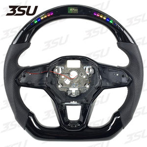 Racing Carbon Lenkrad mit LED für Volkswagen MK8 <span class=keywords><strong>Golf</strong></span> Life <span class=keywords><strong>GTI</strong></span> GTD R Gts R-Line Variante Neue Autoteile - Product Image 1
