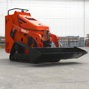 Penjualan pabrik Tiongkok penggiling kemudi selip roda Mini muatan diesel 5 Euro multifungsi kecil dengan rel - Product Image 3