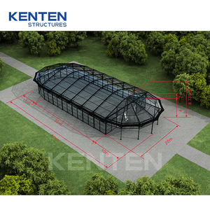 Salle de réception de mariage <span class=keywords><strong>mobile</strong></span> KENTEN, bâtiment en verre, salle de mariage, structure de sol de mariage portable - Product Image 4