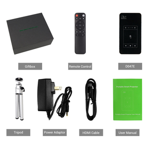 Xách tay mini DLP chiếu với 5 gam <span class=keywords><strong>Wifi</strong></span> và BT hỗ trợ 1080P Tương thích với <span class=keywords><strong>iPhone</strong></span> và <span class=keywords><strong>Android</strong></span> <span class=keywords><strong>LED</strong></span> Đèn - Product Image 6