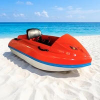 Jet ski électrique, bateau kart en fibre de verre, 50 km/h, 18 kW, mini jet ski, location pour sports nautiques