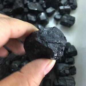 Оптовая продажа, черный турмалин, камень для медитации, кварцевый кристалл, необработанные камни - Product Image 6