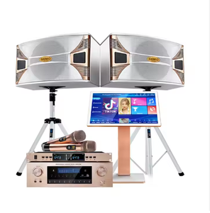 Ensemble de karaoké professionnel QTV Good White Amplifier Speaker Home <span class=keywords><strong>Theatre</strong></span> Smart Karaoke Set, machine de karaoké professionnelle, commande - Product Image 1