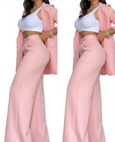 Nouveauté : Ensemble femme de haute qualité, élégant, composé d'un haut et d'un pantalon pour femmes
