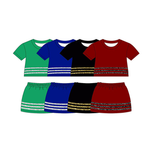 Conjuntos de Ropa Casual de Algodón para Niñas, Faldas de Verano, Conjuntos de Moda Infantil al por Mayor, Ropa a Precio de Fábrica - Product Image 2