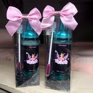 Kit di pulizia in schiuma con Logo personalizzato per ciglia e ciglia Shampoo Kit per pulire le ciglia - Product Image 2