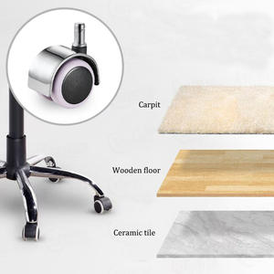 2 "PA Rodízios Roda para Móveis Cadeira de Escritório Cor Dourada Forte Suporte Giratório Ergonômico Chefe Cadeira De Escritório Roda - Product Image 4