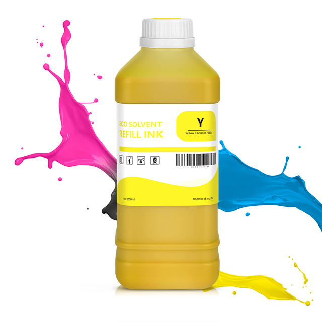 Wholesale Eco Solvent Ink for Large Format Printer for Epson DX5 DX7 XP600 Premium Eco Solvent Printer Ink Eco Solvent Ink