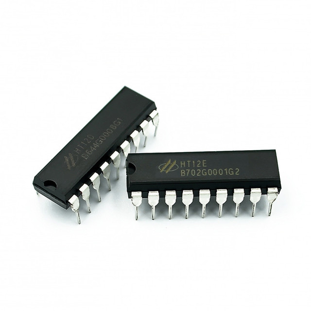 In stock HT12D IR receiver HT12E ic chips rf transmitter ht-12e ht-12d ic supplier price..
