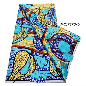 Telas <span class=keywords><strong>de</strong></span> encaje satinado Grand Polish 100% algodón con estampados africanos Ankara dorados y lentejuelas, ecológicas, envío rápido - Product Image 5