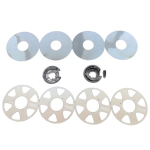 Metal Cassette Metal Reel Disc <b>DIY</b> <b>Kit</b> Anti Slip Positioning Hub Film Open Reel Tape Modification Accessory Vintage Audio Hob - Product Image 1