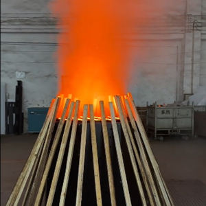 Lampe à flamme verticale simulée Feu de joie Fête Feu de camp Lumineux Chêne Motif Lumière Ouverture Cérémonie Bar Éclairage de scène - Product Image 6