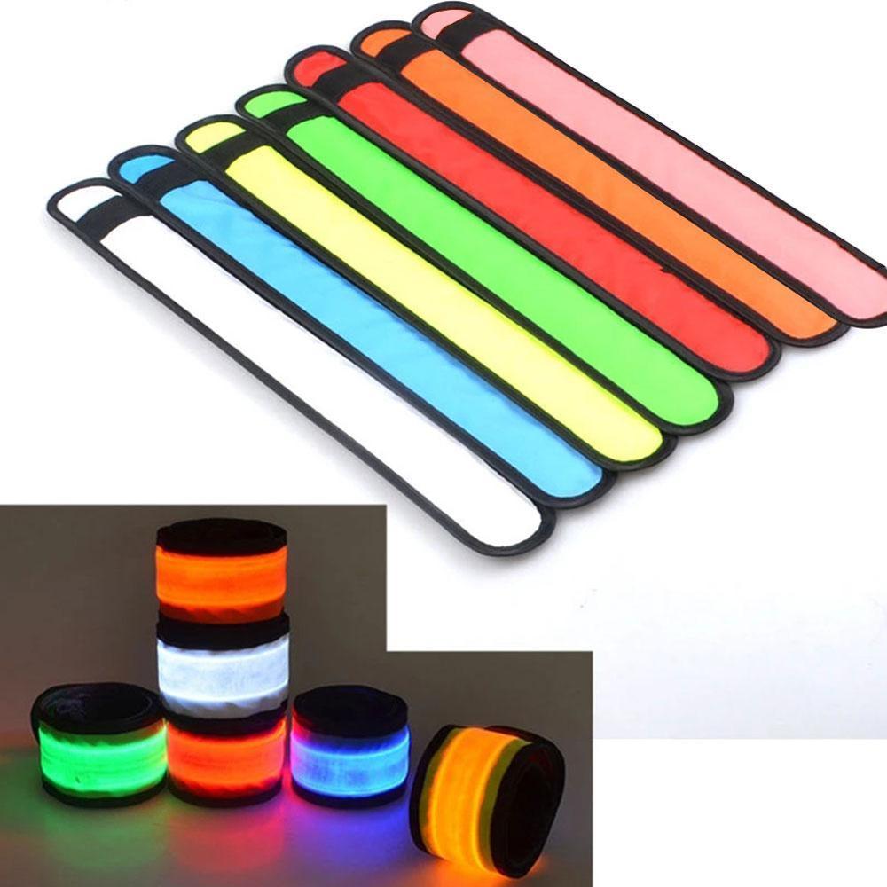 Регулируемый светодиодный мигающий наручный браслет, браслет на руку, светящийся неоновый браслет для танцевальной вечеринки, декор светящийся неоновый браслет для вечеринки