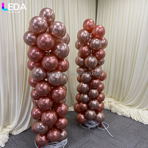LEDA New decorative item Automatically inflatable <b>balloon</b> columns arches for weddings family banquets - Product Image 2