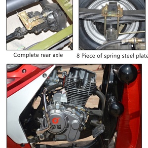 Triciclo Motorizado de Gasolina de 250cc, Refrigerado por Agua, Motocicleta de 3 Ruedas - Product Image 4