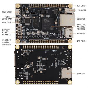 บอร์ดพัฒนา FPGA บอร์ดหลัก ZYNQ XILINX ZYNQ7000 7020 7010 Z7 Lite - Product Image 4