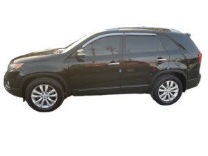 โซเรนโต ปี 2011 พวงมาลัยซ้าย เครื่องยนต์ดีเซลเทอร์โบ รถ SUV มือสองนำเข้าจากเกาหลี เกียร์อัตโนมัติ ขับเคลื่อนสี่ล้อ 7 ที่นั่ง เบาะหนัง สีเข้ม หลังคาซันรูฟแบบพาโนรามา - Product Image 4