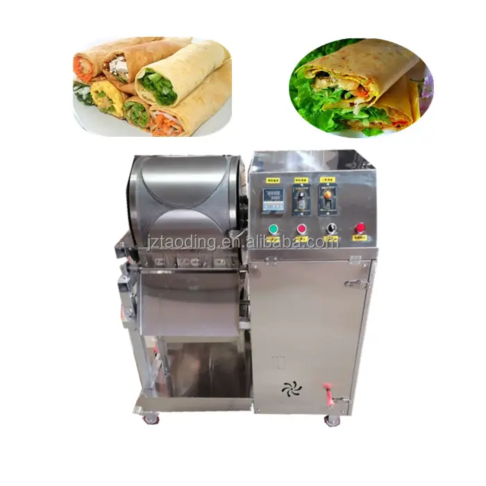 Zwitserland Tortilla Broodmachine Tortillasnijder Machine Thuisgebruik Automatische Injera Making Machine