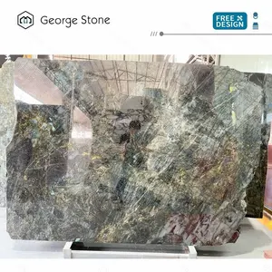 Aphrodite Granit Lempengan Batu Mewah Backlit Corteccia Granit
