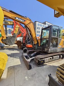 Excavatrice sur chenilles Sany SY55C-9 d'occasion en parfait état de marche, moteur Isuzu, godet de 0,23 m, 5,5 tonnes, boîte de vitesses d'origine - Product Image 5