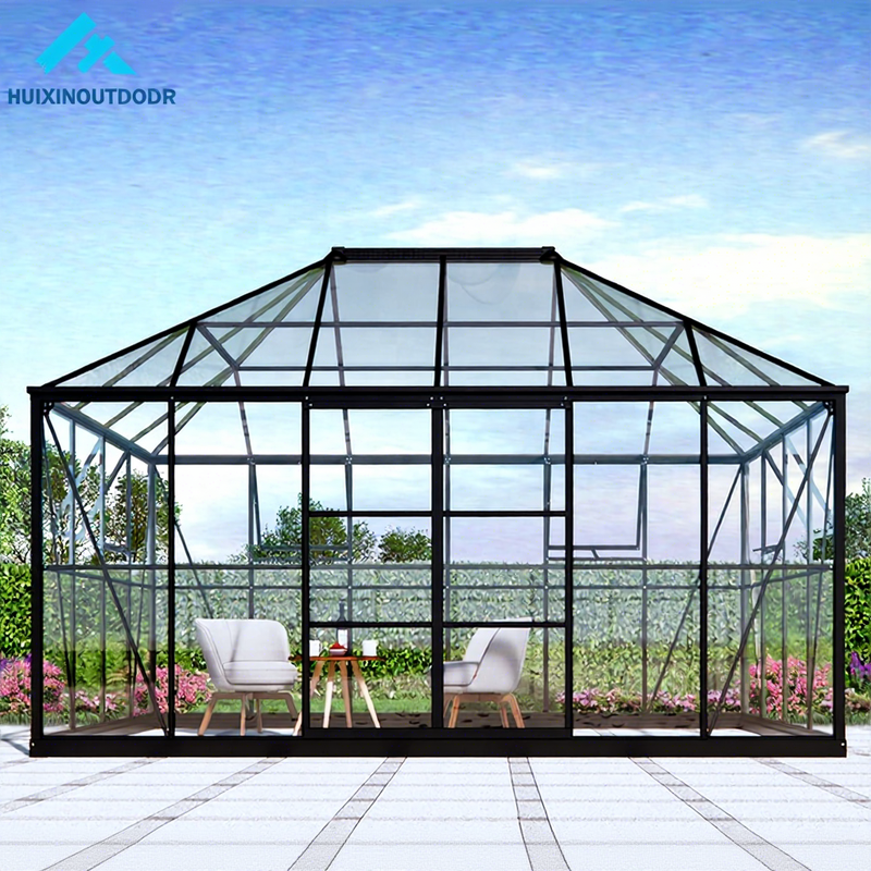 Enhanced Version Rectangular Tempered Glasshouse Resistant