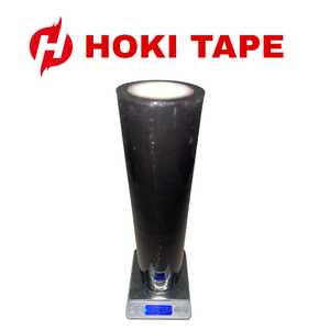 Film PE étirable noir durable de 30cm x 100m pour la protection des produits d'emballage d'épicerie pendant l'expédition - Product Image 4