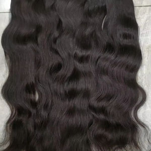 Extensiones de Cabello Virgen Remy Indio ALVI Premium, Ondulado Natural, Suave, con Ondas de Agua, Ecológicas, Sin Desprendimiento, Directamente del Proveedor Indio - Product Image 4