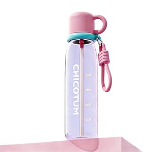 Chicotum Plastic Water Bottle 750Ml With Straw Portable Leak Proof For Adults Outdoor Use - Product Image 5