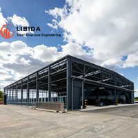 Edificio de Estructura de Acero Prefabricado de Gran Capacidad para Almacenamiento Industrial de Bajo Costo y Alta Demanda
