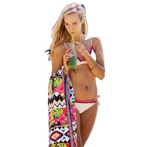 Serviette de plage en microfibre Serviette de plage en microfibre Toalla personnalisée 120X60 Playa Serviette de plage en microfibre à séchage rapide avec logo personnalisé Plage en microfibre - Product Image 2