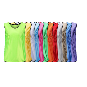 Wholesale Cheap Summer Quick Drying 100% Polyester Soccer Wear for Adults Kids Football <b>Training</b> Pinnies Jerseys Vest <b>Bibs</b> - Product Image 1