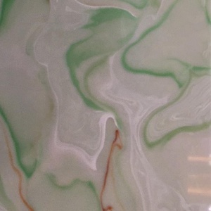 Nhựa nhân tạo mờ onyx đá tấm slab Alabaster đá hiện đại thân thiện với môi trắng cho nội thất tấm Tường bán buôn - Product Image 3