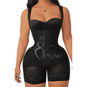 Corps sinueux ajustement intelligent <span class=keywords><strong>extra</strong></span> hanche bout à bout haute compression chirurgie post-chirurgie post-partum stade 2 Fajas Colombianas - Product Image 2