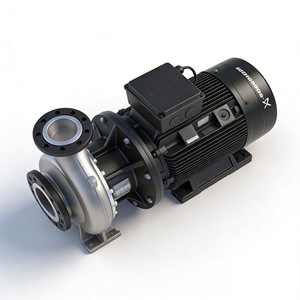 Pompe à eau industrielle Grundfos NbG à aspiration axiale horizontale en acier inoxydable 304 à faible bruit - Product Image 2