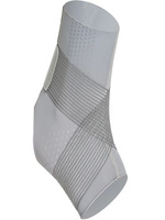 Attelle de cheville orthopédique respirante personnalisée, soutien du tendon, fermeture à bouton réglable, stabilisation flexible du pied, entraînement physique