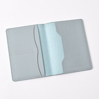 Dompet Sampul Paspor Murah yang Dapat Disesuaikan, Kulit PU Lembut, Penutup Kulit Tipis untuk Paspor, Tempat Paspor Tipis untuk Hadiah Pernikahan