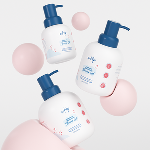 Bouteilles de shampooing pour bébé personnalisées XINGYUAN de 300 ml, bouteilles de gel douche pour le corps, soins de la peau, bouteille de lotion en plastique PET avec pompe - Product Image 5