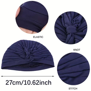 Turban de sommeil en polyester de premier ordre, <span class=keywords><strong>bandana</strong></span> noué pour femmes, chapeau de sommeil pour femmes pour une utilisation en extérieur - Product Image 4