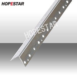<span class=keywords><strong>Profil</strong></span>é en <span class=keywords><strong>acier</strong></span> <span class=keywords><strong>galvanisé</strong></span> Z Shadow Trim bar for Gypsum Wall Corner 1/2 Inch X1/2 Inch Z Punched Steel Profile Shadow Bead - Product Image 3