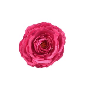 Fleur artificielle en soie en forme de tête de lotus goutte de rosée, pour décorations de mariage DIY, couronnes et ornements, 8 couleurs, moulage par injection - Product Image 5