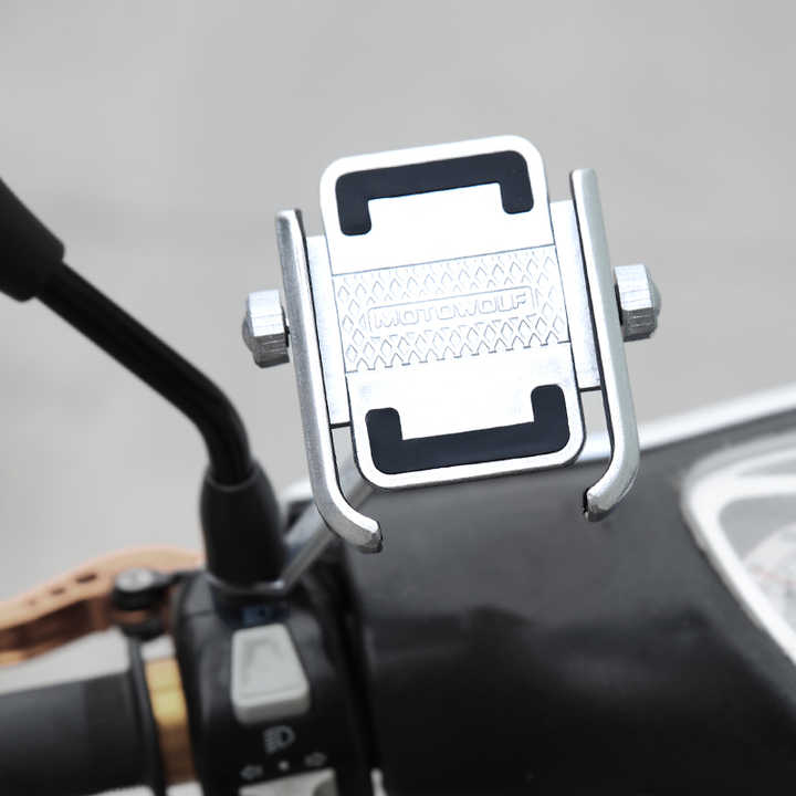 Supporto Telecamera Per Moto E Bici - In Alluminio Con Rotazione 360°, Nero - Foto 9