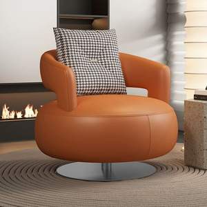 Sillón Individual para Sala de Estar, Venta Directa, Silla de Descanso para el Hogar, Balcón, Vestíbulo de Hotel, Diseño Minimalista - Product Image 4