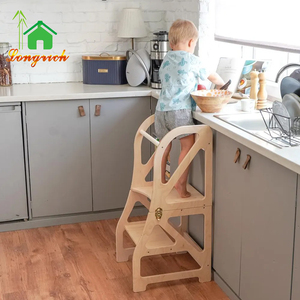 Tour d'apprentissage Montessori <span class=keywords><strong>pour</strong></span> tout-petits avec <span class=keywords><strong>chaise</strong></span> d'alimentation <span class=keywords><strong>Chaise</strong></span> <span class=keywords><strong>haute</strong></span> <span class=keywords><strong>chaise</strong></span> <span class=keywords><strong>de</strong></span> <span class=keywords><strong>table</strong></span> pliable avec tableau noir - Product Image 3