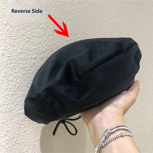Nueva Boina de Moda Estilo Celebridad <span class=keywords><strong>para</strong></span> Mujer, de Gamuza con Lentejuelas y Cuadros Western, Reversible, Transpirable, <span class=keywords><strong>para</strong></span> Viajes al Aire Libre, Estilo Pintora - Product Image 6