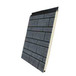 Panneau sandwich en PU sculpté en métal de 16 mm, revêtement mural extérieur décoratif, meilleur que la brique traditionnelle pour la rénovation des vieilles maisons - Product Image 3