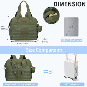 Sacs à couches imperméables pour bébé, sac de papa, sacs d'hôpital, sacs de soins pour bébé, sac à couches pour papa, sac fourre-tout pour l'accouchement - Product Image 5