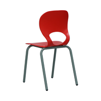 Chaise empilable pour étudiants, mobilier scolaire, chaise de classe pour l'université, chaise d'étude pour adultes